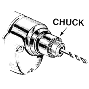 Chuck of Drill
